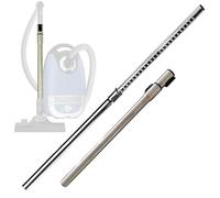 Adjustable Locking 35mm Telescopic Suction Rod Tube, Stainless Extension Pipe Vacuum Cleaner Accessories Compatible with Miele C2 C3 S2110 S6240 S8320 Vacuum Cleaners