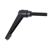 Adjustable locking handle 1PC Black Clamping Lever Machinery Adjustable Handle Locking External Male Thread Knob(M10x100mm)