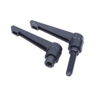 Adjustable locking handle 1PC Clamping Lever Machinery M4 M5 M6 M8 M10 Adjustable Handle Locking External Male Thread Knob Bolt Screw(M5x50)