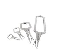 Adjustable Locking Pliers, Heavy Duty Steel C-Clamp for Woodworking Welding Tenon Locating, Precision Grip and Stability