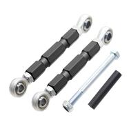 Adjustable Lowering Linkage Compatible with 450NK 450SR 450SRS Rear Shock Suspension Compatible With 450 450SS Cushion Drop Links(No logo black)