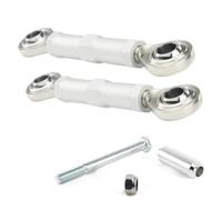 Adjustable Lowering Links Compatible With GSX-S 125 2017 2018 2019 2020 2021 GSX S125 Universal Fit Rear Suspension Drop(Silver)