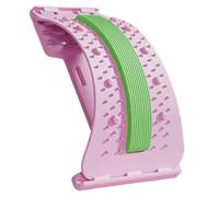 Adjustable Lumbar Back Cracker Board, Back Stretcher 3-Level Adjustable Support | Ergonomic Design, Ideal for Yoga Fitness Home Exercise,for Pain Reliefs and Relaxation, Muscle Release