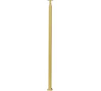 Adjustable LW Metal Baluster Decking Posts with Top Brackets 85cm White Railing 2Pack Decorative Single Support for Outdoor Safety