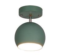 Adjustable Macaron LED Ceiling Light - Round Semi F Mount for Kids' Rooms Bedrooms Dining Rooms & Hallways - Slish Ceiling Lamp for Modern Interiors
