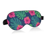 Adjustable Magic Tape Elastic Strap Light Blocking Blindfold for