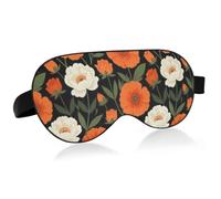 Adjustable Magic Tape Elastic Strap Light Blocking Blindfold for