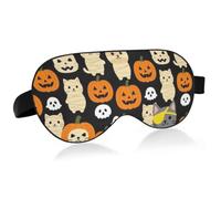 Adjustable Magic Tape Elastic Strap Light Blocking Blindfold for