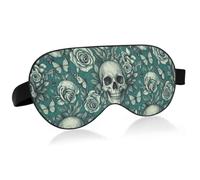 Adjustable Magic Tape Elastic Strap Light Blocking Blindfold for