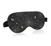 Adjustable Magic Tape Elastic Strap Light Blocking Blindfold for