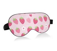 Adjustable Magic Tape Elastic Strap Light Blocking Blindfold for