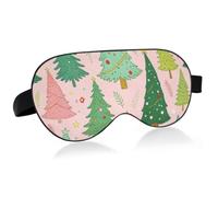 Adjustable Magic Tape Elastic Strap Light Blocking Blindfold for