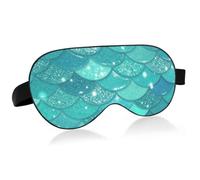 Adjustable Magic Tape Elastic Strap Light Blocking Blindfold for