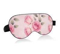 Adjustable Magic Tape Elastic Strap Light Blocking Blindfold for