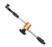 Adjustable Magnetic Base Holder with Flexible Arm for Dial Test Indicator, Alloy Steel Construction with Chrome-Plated Rust-Proof Finish, Central Locking(type2)