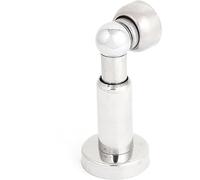 Adjustable Magnetic Door Stopper Holder Silver Tone Stop Jammer for Home Use Polished h Secure & Slish Door Safe Solut.