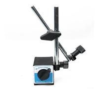 Adjustable Magnetic For Dial Indicator Base with V Groove for Cylindrical Surfaces and Strong Holding Force, Compatible with 0-10mm Gauge (Indicator holder)