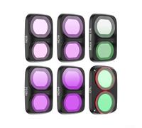 Adjustable Magnetic ND Filter for DJI for osmo Pocket 4 Pro - CPL Polarizing Lens Kit with HD Optical Glass for Outdoor Vlogging(6pcs)