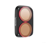 Adjustable Magnetic Polarizing Camera Filter For Dji For Osmo Pocket 4 Pro With Anti Glare Effect And Compact Abs Design For Outdoor Photography And Video Recording In Black Color(ND32/PL)