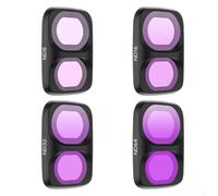 Adjustable Magnetic Polarizing Camera Filter For Dji For Osmo Pocket 4 Pro With Anti Glare Effect And Compact Abs Design For Outdoor Photography And Video Recording In Black Color(4pcs C)