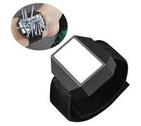 Adjustable Magnetic Wrist Screw Holder Bracelet for Quick Access to Screws, Nuts & Bits - Oxford Cloth Tool Band for Carpenters, Electricians and DIY Users