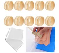 Adjustable Male Incontinence Support Strap - Reusable External Fixer Band for Elderly Men Post-Prostate Surgery, Urinary Sheaths Securement(Beige,10 Belt)