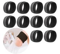 Adjustable Male Incontinence Support Strap - Reusable External Fixer Band for Elderly Men Post-Prostate Surgery, Urinary Sheaths Securement(Black,10 Belt)