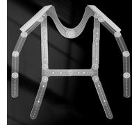 Adjustable Mannequin Dress Form with Clear Hangers for Photography Backdrop and Clothing Display