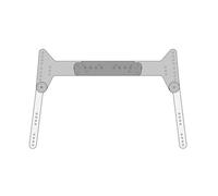 Adjustable Mannequin Form Invisible Hanger, 3-in-1 Multifunctional Model Torso Rack, Clothing Photography Display Stand, Invisible & Space(Pants Hanger)
