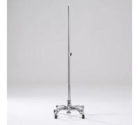 Adjustable Mannequin Stand with Wheels - Mobile Tripod Base for Dress Forms and Sewing Dummies