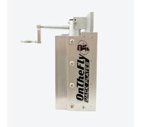 Adjustable Manual Boat Jack Plate - High Grade Marine Aluminum - Large Unit - for up to 50hp Outboard Motors - by On The Fly Jack Plates