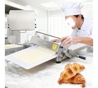 Adjustable Manual Dough Sheeter - Foldable Pastry Roller, 0-25mm Thickness, Stainless Steel Dough Press & Croissant Laminator For Home & Commercial Bakeries, Pizza & Pastries B