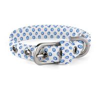 Adjustable Many Evil Eye Dog Collar,Comfortable Pet Collar for Small to Medium Dogs