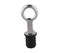 Adjustable Marine Drain Socket 25/32mm Stainless Steel Push-in Fitting for Bait Well Hull Stern Live Well Boat Accessories(25mm)