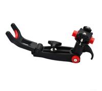 Adjustable Marine Rod Bracket 6.5cm Saltwater Proof | 360-degree for pivot head, precise angle control, for offshore fishing, metal and nylon build, includes screws