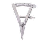 Adjustable Marking Gauge,Stainless Steel Leather Fine Marking Gauge,Pitch Gauge DIY Leather Craft Tool Precision Spring Dividers Calipers Compass Measuring Tools for Woodworking,Metalwork,Engineering