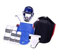 Adjustable Martial Art Upper Body Ribs Protections Pad Taekwondo Vest Boxing Body Protector Sparring Training Punching Martial Art Chest Guard Adjustable Strikes Shield