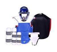 Adjustable Martial Art Upper Body Ribs Protections Pad Taekwondo Vest Boxing Protector Sparring Training Punching Taekwondo Chest Guard Protective Equipment