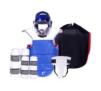 Adjustable Martial Art Upper Body Ribs Protections Pad Taekwondo Vest Boxing Protector Sparring Training Punching Taekwondo Chest Guard Protective Equipment