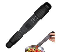 Adjustable Measuring Spoon - Chef Spoon Measuring Scoops - Food Safe Sliding Measuring Spoon for Salt, Enhances Baking, Cooking Precision,