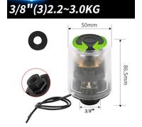 Adjustable Mechanical Water Pressure Switch for Self-Priming Booster Pumps, Zinc Alloy Body, 220V, 3/8" & /4" Thread, .5-3.0 kg/cm²(3/8 .5-2.2kg)