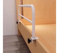 Adjustable Medical Bed Rails for Elderly Adults, Clip-on Bedside Fall Prevention Grab Bar, Bed Assist Rail, Stability Standing Bar Handle, Suitable for Pregnant Women, Disabled