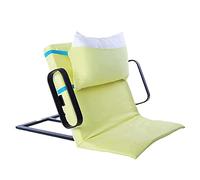 Adjustable Medical Pillow Stand Lifting Bed Backrest with 2 Armrests for Elderly, Paralyzed Patients, Post-Operation Recovery