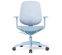 Adjustable Mesh Office Chair for Home & Meetings - Sl lack Design Ergonomic Backrest Perfect for Work Study and Gaming - Ideal for Home Office Comfort