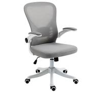 Adjustable Mesh Office Chair with High Back and Upholstered Seat for Ergonomic Support and Comfort in Work Environments