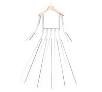 Adjustable Metal Body Shape Clothing Display Hanger,Mannequin Form Invisible Hangers with Waist And Arms,Clothing Shooting Invisible Garment Racks,Body Shape Display Stand,A