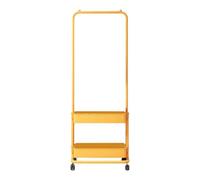 Adjustable Metal Clothes Hangers Rack - Free Standing Space-Saving Storage for Home Dorm and Apartment - Sturdy Versatile Clothing nizer