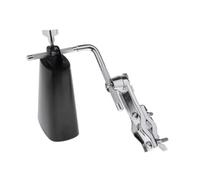 Adjustable Metal Cow Bell Clamp Drum Cow Bell Connector Holder Clamp with Cowbell Percussion Instrument Mount Accessory