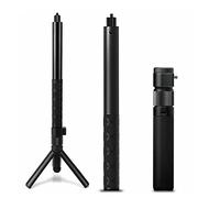 Adjustable Metal Invisible Selfie Stick Bullet Time Hand Grip Tripod 28-111CM Sport Camera Accessories for Insta360 VR