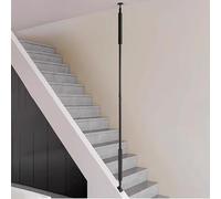 Adjustable Metal Railing System - Internal & External Round Balusters, Safety Guard for Stairs, Falls Prevention, Length 10-240cm, Perfect for Home & Office Use